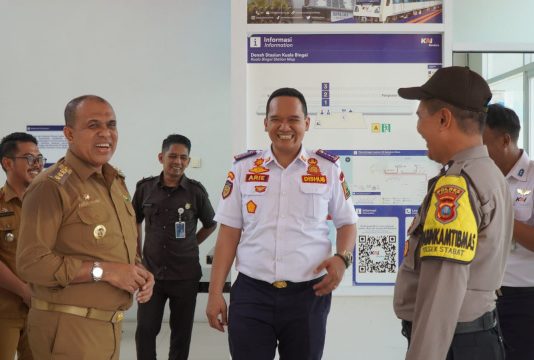 Pj. Bupati Langkat Ajak Masyarakat Gunakan Transportasi Kereta Api