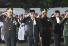 Kapolres Langkat Bersama Forkopimda Laksanakan Renungan Suci di Taman Makam Pahlawan