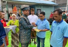 Rutan Kelas IIB Tanjung Pura Kanwil Kemenkumham Sumut Laksanakan Upacara HUT RI Ke-79 dan Penyerahan Remisi Kepada WBP