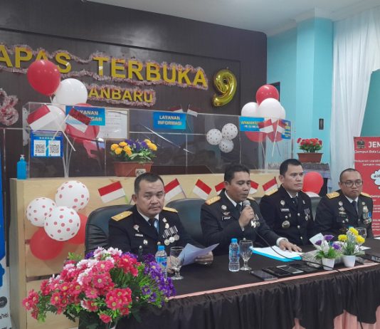 “Hari Pengayoman ke-79” Kanwil Kemenkumham Riau Berkomitmen Dalam Pelayanan, Penegakan Hukum dan HAM