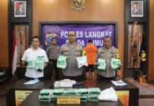 Polres Langkat Berhasil Ungkap Tindak Pidana Narkotika 20 Kg Sabu