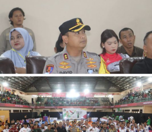 Kapolres Langkat Hadiri Pembukaan Cabor Sambo PON XXI Aceh-Sumut