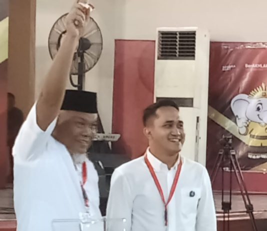 Paslon 02, Iskandar Sugito-Adli Tama Hidayat Sembiring Siap Hadapi Debat