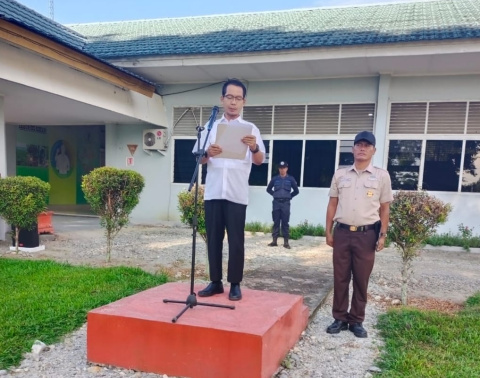 Kebun PTPN IV Sei Rokan Menggelar Upacara Hari Sumpah Pemuda ke-96