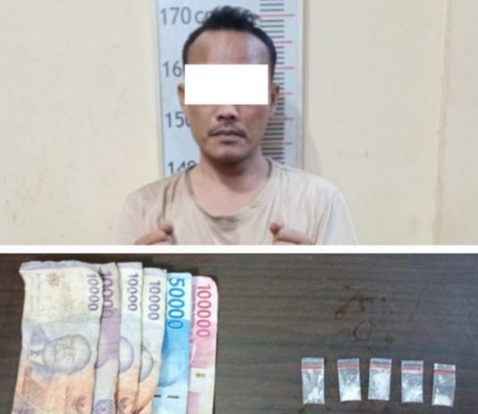 Diduga Pengedar Narkoba, Warga Stabat Lama Diringkus Jajaran Polres Langkat