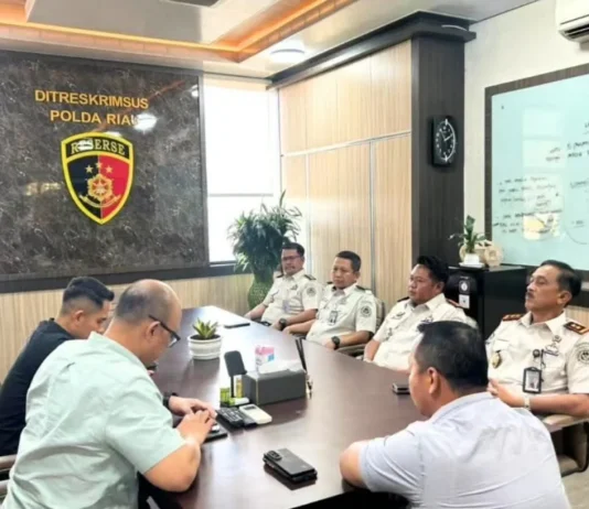 Kakanwil Ditjenpas Riau Koordinasi Dan Sinergi Bersama Ditreskrimsus Polda Riau