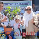 Ditlantas Polda Riau Gelar Giat POLSANAK, Tanamkan Budaya Tertib Berlalu Lintas Sejak Dini