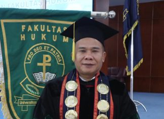 “Didapuk” Sebagai Dekan FH Nommensen, Decak Kagum Sahabat Iringi Pelantikan Dr. Janpatar Simamora