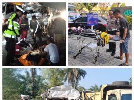 Turunkan Tim TAA, Personel Sat PJR Berjibaku Evakuasi Korban Lakalantas di Tol Permai