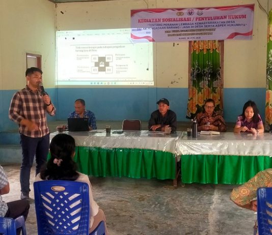 Minim Pemahaman Terkait Pengadaan Barang dan Jasa, Pemdes Rentan Tersandung Korupsi