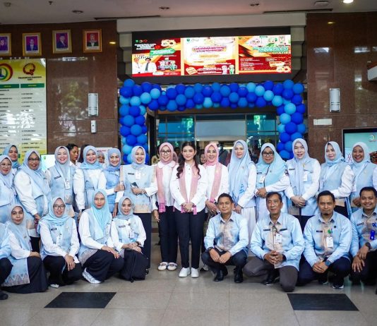 Seruni Kabinet Merah Putih Tinjau Layanan Kesehatan RSUD Arifin Achmad