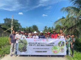 PT Ivo Mas Tunggal Jaga Ekosistem Lingkungan Gelar Aksi Menanam Bibit Pohon Hijau Berkelanjutan