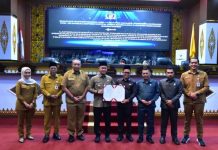 DPRD Pekanbaru Gelar Paripurna Dengan Agenda Pengesahan Perubahan Perda Perangkat Daerah