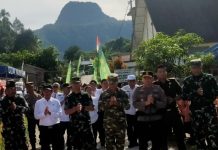 “Satu Dalam Membangun Desa” Pemkab Humbahas Endors TMMD ke 129