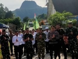 “Satu Dalam Membangun Desa” Pemkab Humbahas Endors TMMD ke 129