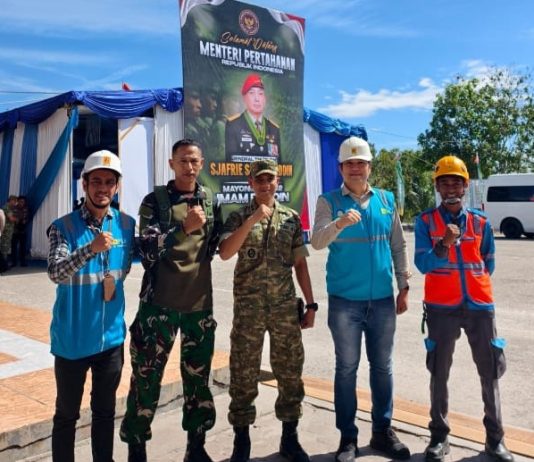 Dukung Kunjungan Menhan, PLN UP3 Dumai Pastikan Keandalan Listrik di Duri