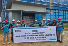 Jelang HUT ke-81 RI, PLN UP3 Dumai Nyalakan Listrik 9.690 kVA untuk PT Pelita Agung Agrindustri