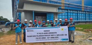 Jelang HUT ke-81 RI, PLN UP3 Dumai Nyalakan Listrik 9.690 kVA untuk PT Pelita Agung Agrindustri