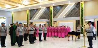 Kapolda Sumut Irjen Pol Whisnu Pimpin Sertijab Pejabat Utama dan Kapolres di Jajaran Polda Sumut