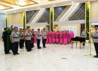 Kapolda Sumut Irjen Pol Whisnu Pimpin Sertijab Pejabat Utama dan Kapolres di Jajaran Polda Sumut
