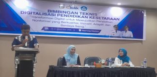 Disdik Pekanbaru Laksanakan Bimtek Digitalisasi Pendidikan Kesetaraan