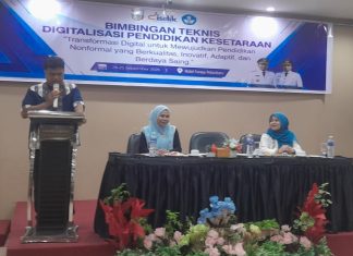 Disdik Pekanbaru Laksanakan Bimtek Digitalisasi Pendidikan Kesetaraan