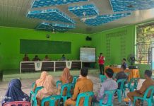 PLN ULP Bengkalis Gelar Program Jaga KAMU, Edukasi Masyarakat Desa Simpang Ayam tentang Bahaya Listrik